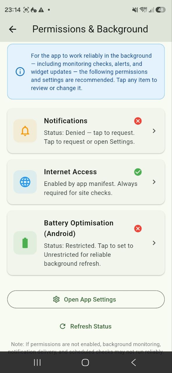 BeyondSite: Permissions & Background